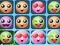 Peli Emoji Match 3 verkossa