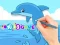 Peli Coloring Book: Cute Dolphin verkossa