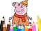 Peli Coloring Book: Mommy Pig Winter verkossa