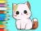 Peli Coloring Book: Cute Kitten verkossa