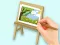 Peli Coloring Book: Paysage Drawing Board verkossa