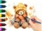 Peli Coloring Book: Autumn Bear verkossa