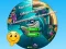 Peli Round Jigsaw Puzzle Collect Pictures of Funny Ocean Inhabitants verkossa