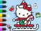 Peli Coloring Book: Hello Kitty Christmas verkossa