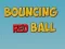 Peli Bouncing Red Ball verkossa
