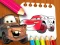 Peli Cars Coloring Book verkossa