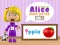 Peli World of Alice First Letter verkossa