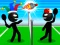Peli Stickman Sports Badminton verkossa