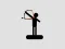 Peli Stickman archer verkossa