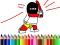 Peli Back To School: Hero Coloring Book verkossa