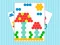 Peli Mosaic Puzzle Art verkossa