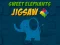 Peli Sweet Elephants Jigsaw verkossa
