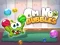 Peli Om Nom Bubbles verkossa