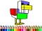 Peli Back To School: Monster Craft Coloring verkossa