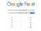 Peli Google Feud verkossa