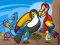 Peli Exotic Birds Coloring verkossa