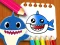 Peli Baby Shark Coloring Book verkossa