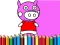 Peli Back To School Coloring Book Pig verkossa