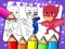 Peli PJ Masks Coloring Book verkossa