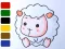 Peli Baby sheep ColoringBook verkossa
