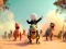 Peli Stickman: Dinosaur arena verkossa