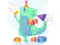 Peli Dino Party Jigsaw verkossa