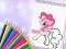 Peli Cute Pony Coloring Book verkossa