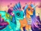 Peli Cute Unicorns And Dragons Puzzle verkossa