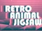 Peli Retro Animal Jigsaw verkossa