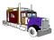 Peli American Trucks Coloring verkossa
