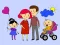 Peli Happy Family Coloring Book verkossa
