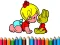 Peli Back To School: Aby Girl Coloring verkossa