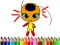 Peli Back To School: Dotted Girl Coloring verkossa