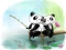 Peli Pandas Slide verkossa