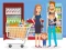 Peli Happy Shopping Jigsaw verkossa