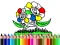 Peli Back to School: Flowers Coloring verkossa