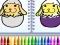 Peli Coloring Bunny Book verkossa