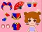 Peli Lovely Doll Dress Up Game verkossa