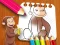 Peli Curious George Coloring Book verkossa