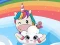 Peli Cute Unicorn Jigsaw verkossa