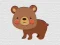 Peli Cartoon Bear Puzzle verkossa