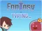 Peli Fantasy Typing verkossa