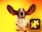 Peli Funny Dogs Puzzle verkossa