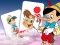 Peli Pinocchio Memory card Match verkossa