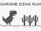 Peli Chrome Dino Run verkossa