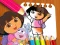 Peli Dora the Explorer the Coloring Book verkossa