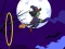Peli Flying witch halloween verkossa