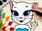 Peli Talking Angela Coloring Book verkossa