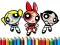 Peli PowerPuff Girls Coloring Book verkossa