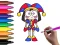 Peli Pomni Coloring Time verkossa